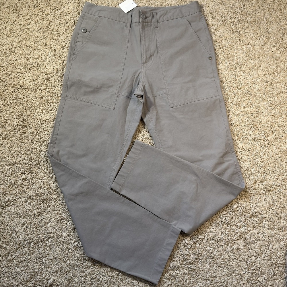 Vuori Barren Pants V462 Mens 30 Classic Fit Shale Gray Performance Stretch Chino